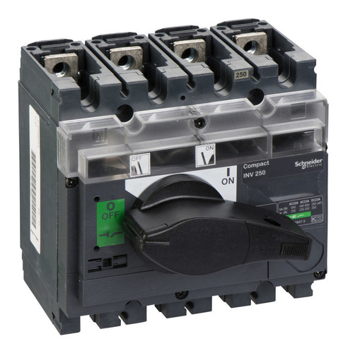 Рубильник Schneider Electric Interpact INV 250А 4P, фронтальное исполнение