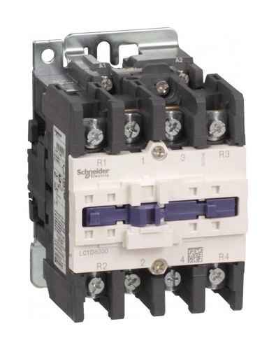 Контактор Schneider Electric TeSys LC1D 4P 125А 440/230В AC 59кВт