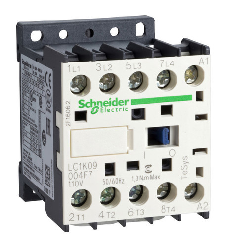 Контактор Schneider Electric TeSys LC1K 4P 25А 400/24В AC 4кВт