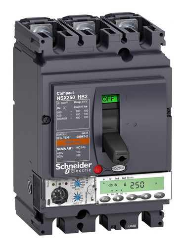 Силовой автомат Schneider Electric Compact NSX, 100кА, 3P, 100А