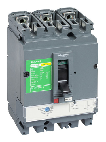 Силовой автомат Schneider Electric EasyPact CVS 25, TM-D, 25кА, 3P, 100А