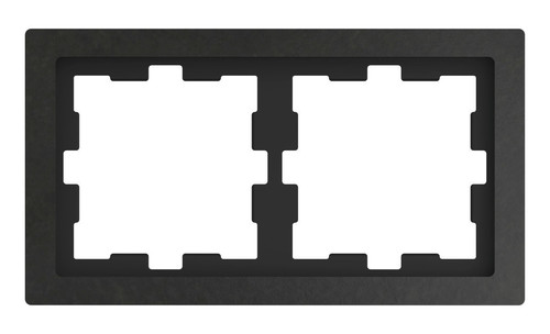 Рамка 2 поста Schneider Electric MERTEN D-LIFE, базальт