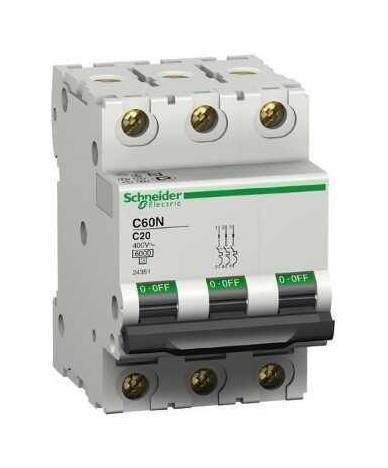 Автоматический выключатель Schneider Electric Multi9 3P 4А (C) 6кА